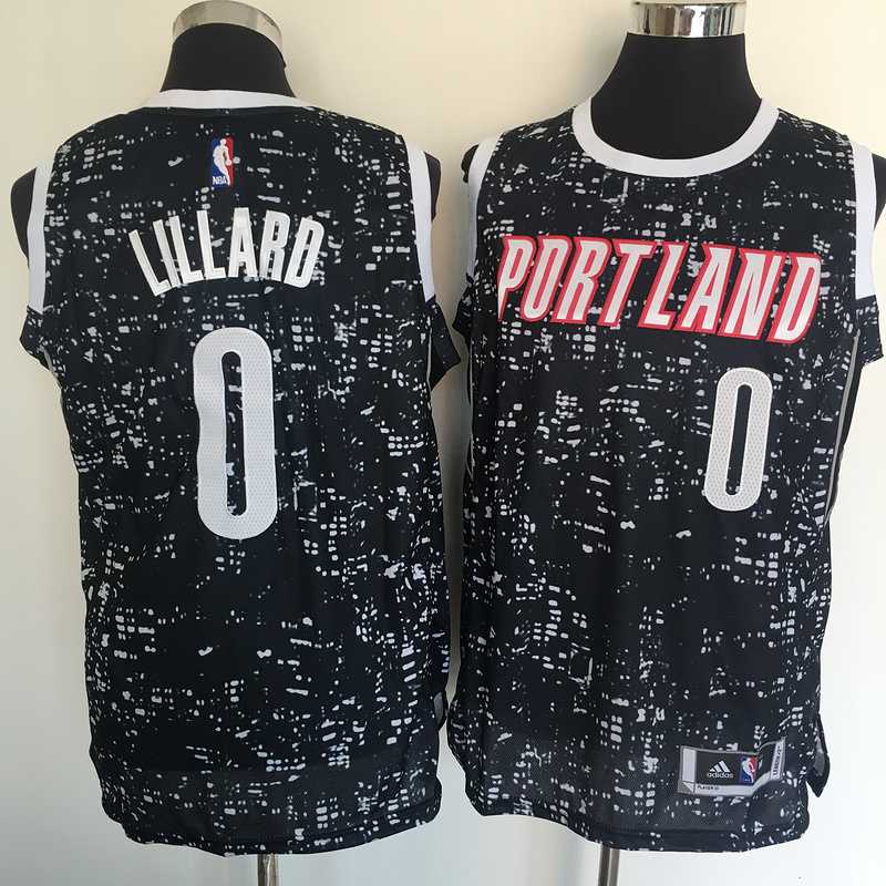 Portland TrailBlazers #0 Damian Lillard Black City Luminous Stitched Jersey,We sell and wholesale Portland TrailBlazers #0 Damian Lillard Black City Luminous Stitched Jersey on line form chian!